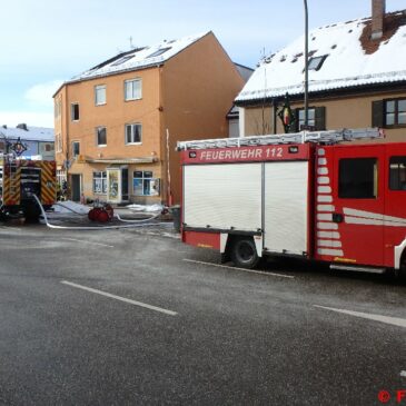 Wohnungsbrand in Friedberg